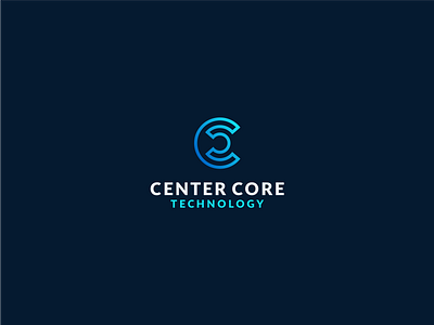 Center Core branding center circle cloud core internet logo network technology web