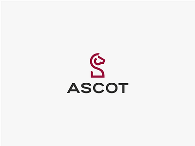 Ascot animal ascot branding business character chess company horse logo money solution