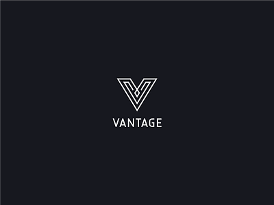 Vantage architecture branding design furniture interior logo modern studio style