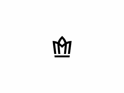 Majestic Architects architect branding crown design flat logo majestic monogram symbol type