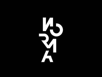 Norma apparel clothing logo mark overprint print sport tshirt type typography