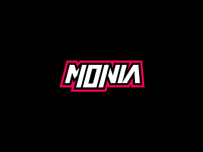 Monia 101 apparel bike branding clothing letter logo monogram moto motocross speed sport supermoto