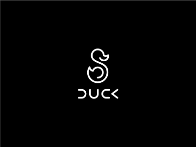 Duck accessories animal bath bathroom bird branding duck line logo minimal symbol water