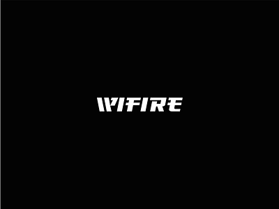 Wifire app branding brandits developer fire game logo studio type typography