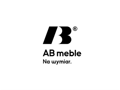 AB Meble - AB Furniture branding custom decor furniture interior logo made monogram wood