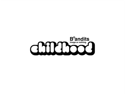 Play With Type - Childhood branding brandits child childhood fun hood kid logo play type typography