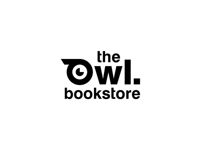 The Owl Bookstore animal book bookstore branding brandits logo owl publishing house store typography
