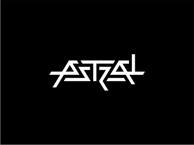 Play With Type - Astral astral branding brandits line logo minimal play sound space type typography