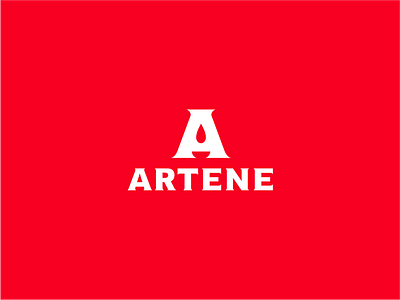 Artene - Fireplaces art branding brandits fire fireplace heat logo monogram stone type typography wood
