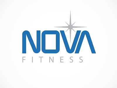 Nova Fitness - Logo fitness logo design