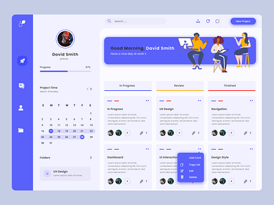 Dashboard by Pinki Ghosh Dastidar on Dribbble