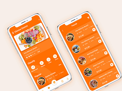 Food ordering and reservations app app design dribbble mobile mobileapp ux