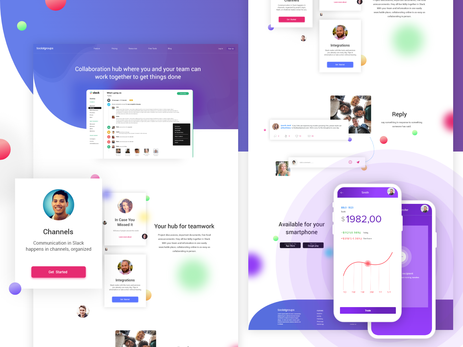 Website Design by Pinki Ghosh Dastidar on Dribbble