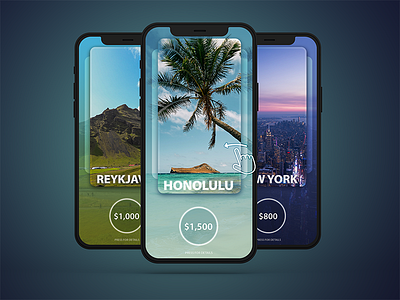 - TRAVEL APP - Concept - app design graphic design mobile