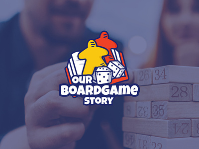 Our Boardgame Story boardgame dice game logo mapple