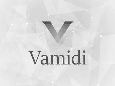 Vamidi Logo branding design identity lettering logo minimal type typography vector web