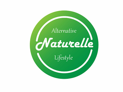 Naturelle branding design identity lettering logo minimal typography vector