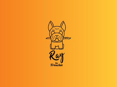 Ray animal animal art animal logo brand branding branding design design dog dog logo doggy identity logo minimal vector