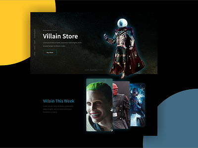 Villain Landing Page