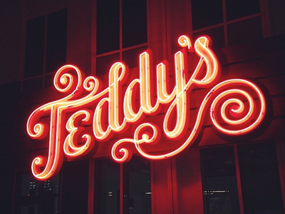 Teddy's Nacho Royale Signage