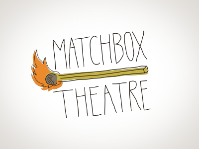 Matchbox Theatre Logo flame logo match matchbox theatre