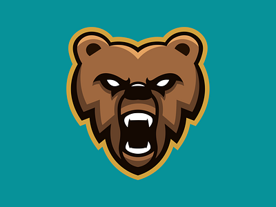 Bear Mascot Logo animal bear bear mascot bear mascot logo branding branding agency design esport esport logo gaming gaming logo illustration logo mascot mascot logo sport branding vector
