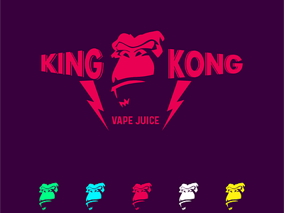 King kong logo design