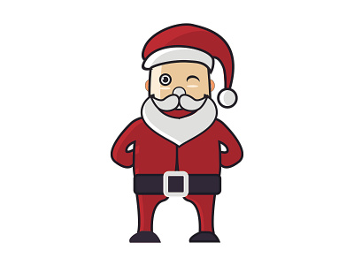 Chistmas Icon santa clause branding busines card christmas design fashion flat icon identity logo logo design minimal santa claus vector