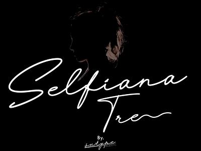 selfiana tre script handwriting