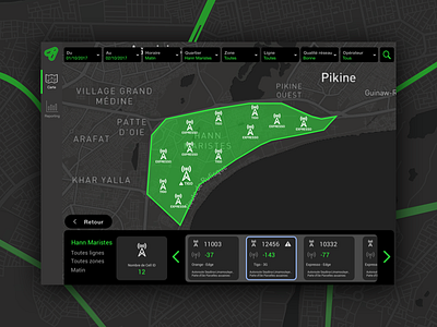 Firefly Map Dashboard UX-UI