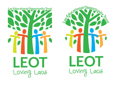 LEOT Loving Laos Logo Comp