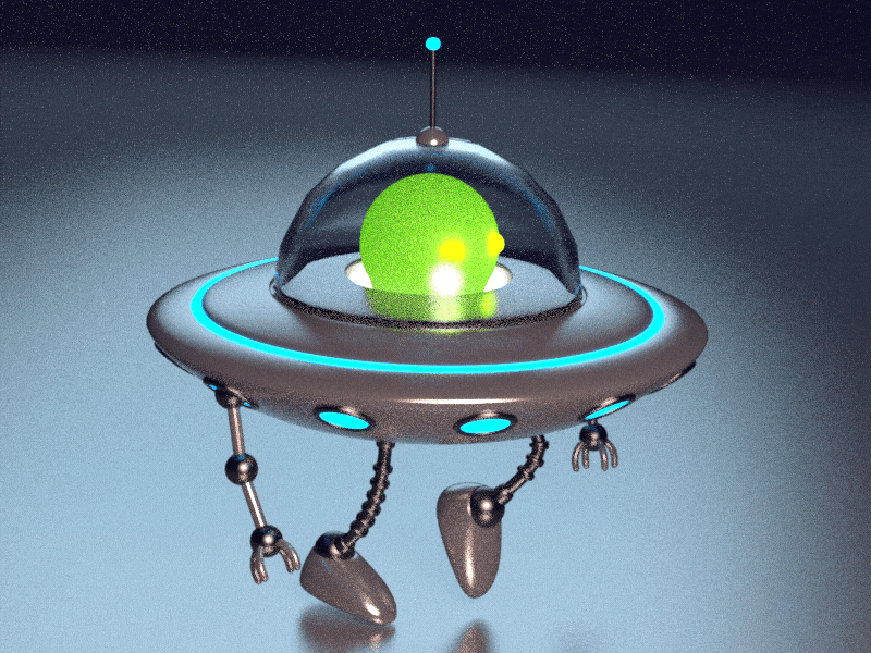 UFO - C4D ae animation app c4d design icon illustration ui ux