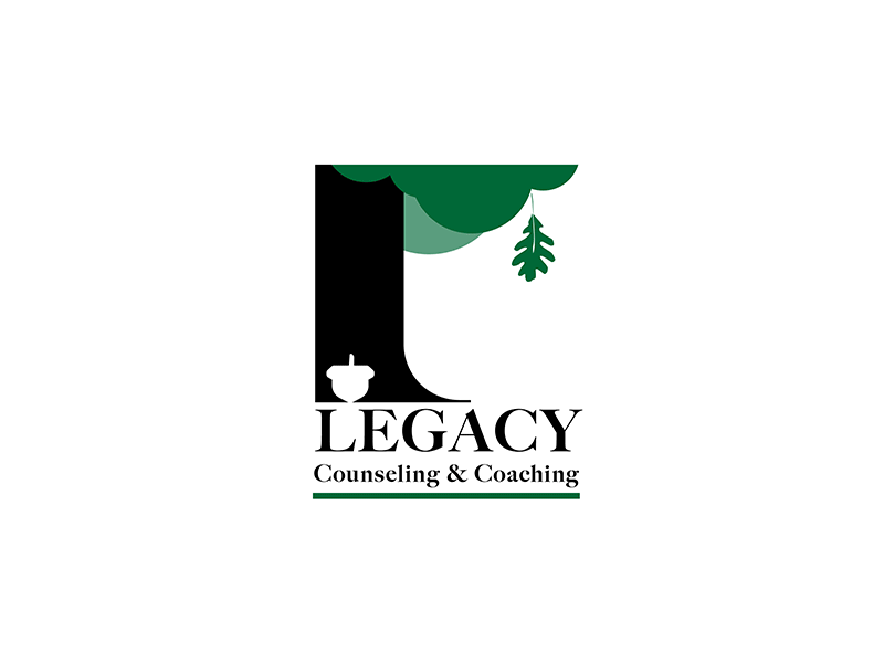 Legacy Counseling & Coaching 2d brand brand agency branding design flat identity illustration illustrator logo logo package matte