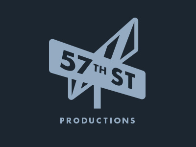 57th Street logo branding icon illustration logo