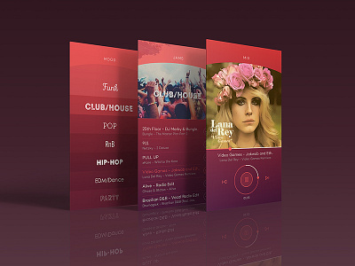 Music App UI mobile app music ui design