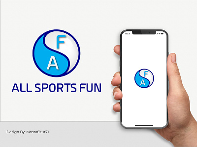 All Sports Fun mockup animation branding design graphic design guard illustration illustrator logo design modern logo design vector website