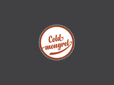 Cold Mongrel logo animation app brand branding clean design graphic design guard icon identity illustration illustrator lettering logo design minimal modern logo design typography vector web website