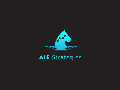 AIE Strategies logo animation brand branding clean design graphic design guard icon identity illustration illustrator lettering logo logo design minimal modern logo design typography vector web website
