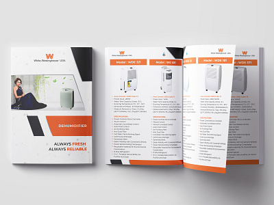 12 pages catalog Design