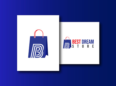 Best Dream Shop muckup animation branding design graphic design guard illustration logo design modern logo design vector website