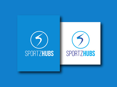 sportzhubs logo animation branding design graphic design illustration logo logo design modern logo design vector website