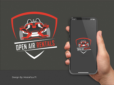 Logo design OPEN AIR RENTALS