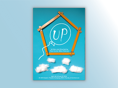 Up Movie Poster graphic design movie poster poster design