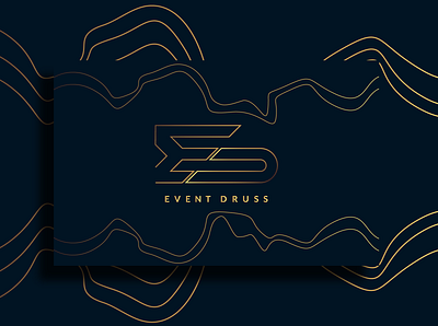 eventDruss branding design illustration logo typography