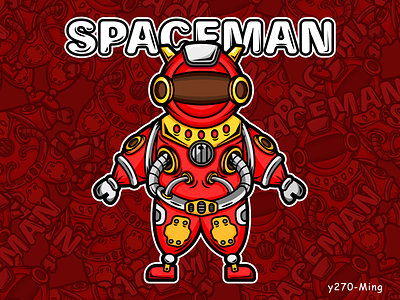 Spaceman illustration