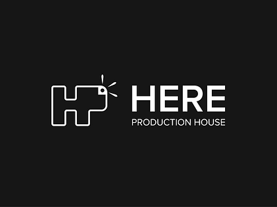 LOGO DESIGN - HERE PRODUCTION COMPANY