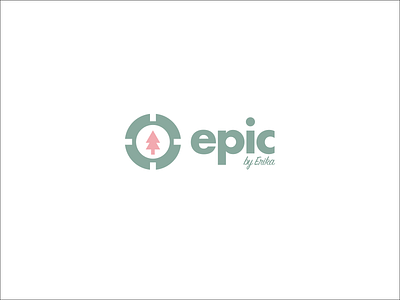 Logo Design - Epic by Erika / Landscape photographer branding logo logo design logo for photographer minimal logo photography logo