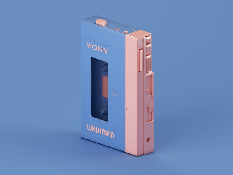 Sony Walkman TPS-L2 by Camilo Belmonte on Dribbble