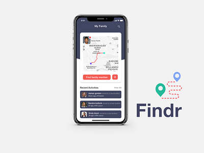 Findr- track where your family members