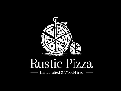 16 branding design elegant icon illustrator logo logodesign luxury minimal minimalist penny farthing photoshop pizza pizza logo restaurant branding restaurant logo vector vintage